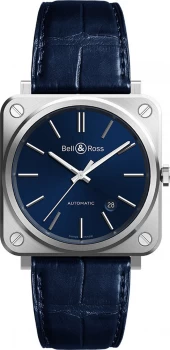 Image of Bell & Ross Watch BRS Blue Steel