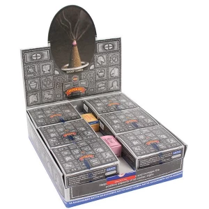 Image of Box of 12 Packs of Super Hit Dhoop Cones