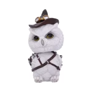 Image of Feathered Inventor Owl Figurine