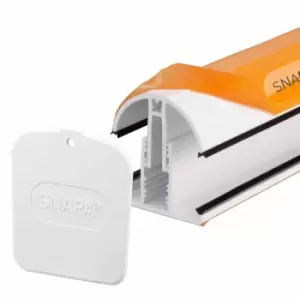 Image of Snapa Lean-to Bar 10, 16, 25, 32, & 35mm Including Endcap 2m White