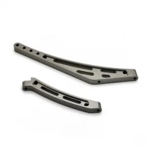 Image of Hobao Hyper Ss Cage Truggy Cnc F/R Chassis Stiffener Set