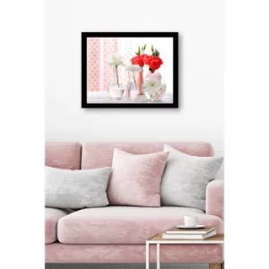 Image of SC0686 Multicolor Decorative Framed MDF Painting