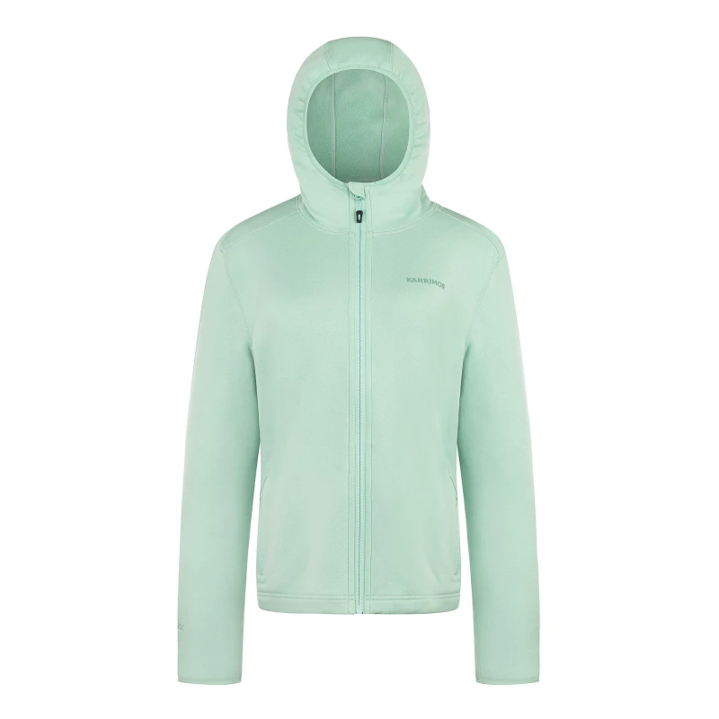 Image of Karrimor Helium Fleece Zip Top - Green Green 8