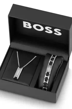 Image of Gents Boss Jewellery Gift Set Necklace 1570151