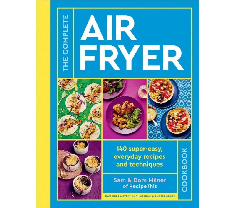 Image of QUARTO The Complete Air Fryer Cookbook, Yellow,Blue 9780711287594