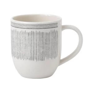 Image of Royal Doulton Ellen DeGeneres Grey Lines Mug Grey