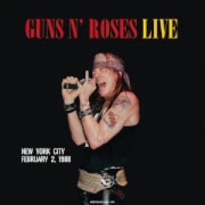 Image of Guns N' Roses - Live In New York City / February 2 1988 (Red Vinyl)
