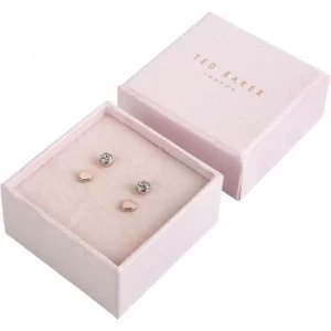 Image of Ted Baker Sarna Crystal Stud/Heart Gift Set