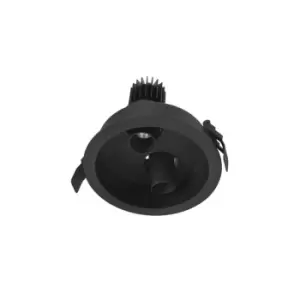 Image of Edessa Downnlight Recessed Downlight Spot LED 2x 9W 3000K Black