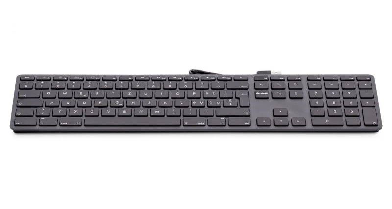 Image of LMP KB-1243 keyboard Universal USB Italian Grey