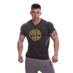 Image of Golds Gym T Shirt Mens - Grey