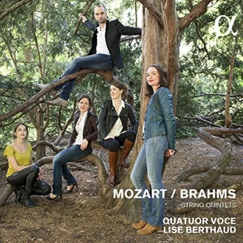 Image of Quatuor Voce - Mozart/Brahms: String Quintets CD