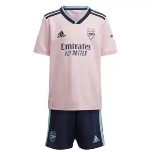 Image of adidas Arsenal FC Third Minikit 2022/2023 Infants - Pink