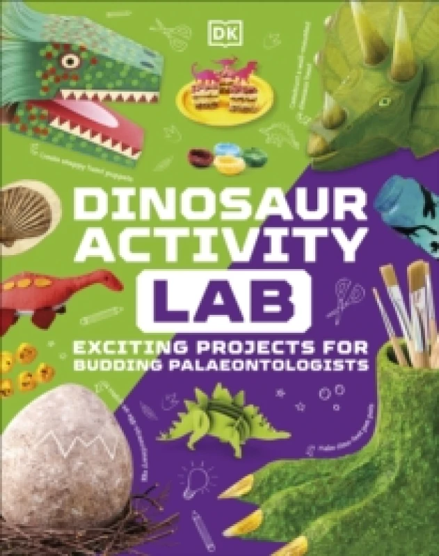 Image of DK Dinosaur Activity Lab Book Multi unisex