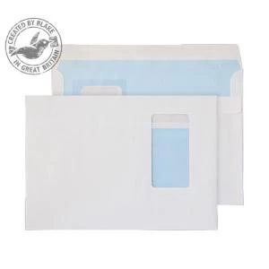 Image of Purely Everyday Wallet Self Seal Portrait Wndw White 100gsm C5 Ref