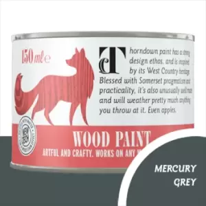 Image of Thorndown Mercury Grey Wood Paint 750ml