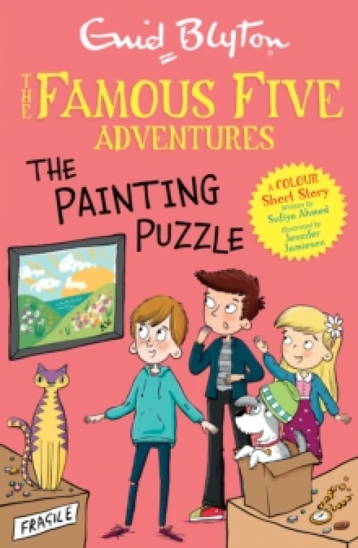 Image of Famous Five Colour Short Stories: The Painting Puzzle Paperback / softback