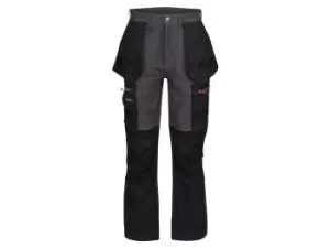 Image of Regatta Professional TRJ393R Infiltrate Stretch Trousers Iron/Black 33W 30R