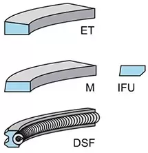 Image of Piston Ring Kit 800074810000 by Kolbenschmidt