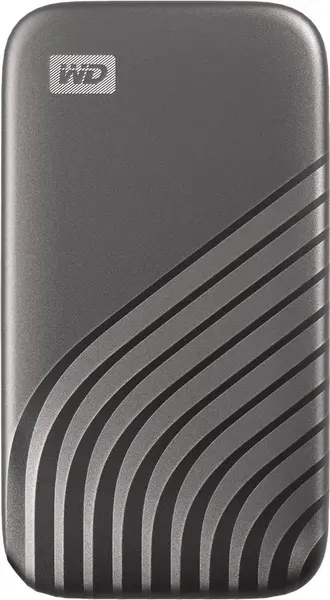 Image of Western Digital My Passport SSD 2TB Desktop External Solid State Drive in Grey
