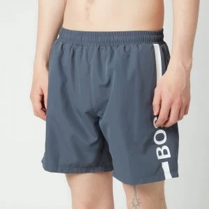 Image of Hugo Boss Dolphin Swim Shorts Charcoal Size M Men
