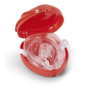 Image of Click Medical Pocket Face Mask with Compact Hard Case Clear Ref CM0471