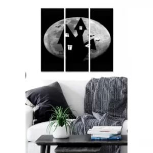 Image of MDF2823317 Multicolor Decorative MDF Painting (3 Pieces)