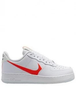 Image of Nike Air Force 1 '07 Lv8 - White/Orange