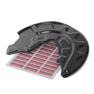 Image of TOPRAN Brake Disc Back Plate VW,AUDI,SKODA 116 824 5Q0615311F,5Q0615311F,5Q0615311F 5Q0615311F