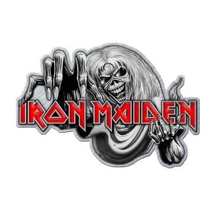 Image of Iron Maiden - Number of the Beast Pin Badge