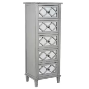 Image of Casa Puglia 5 Drawer Tall Boy