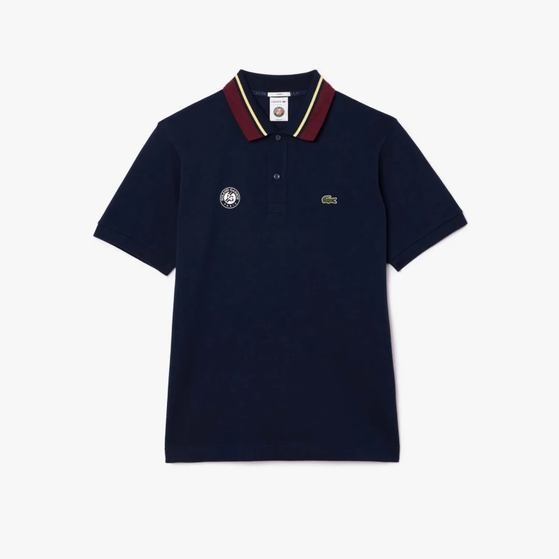 Image of Lacoste Roland-Garros Sport Edition Umpire Polo Shirt Blue male 2XS