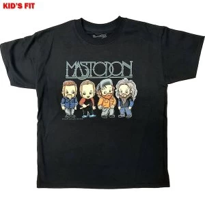 Image of Mastodon - Band Character Kids 5 - 6 Years T-Shirt - Black