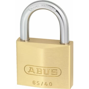 Image of Abus - 85/40KA 992 Brass Padlock