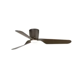 Image of Pemba LED Brown Ceiling Fan with DC Motor, 3000K