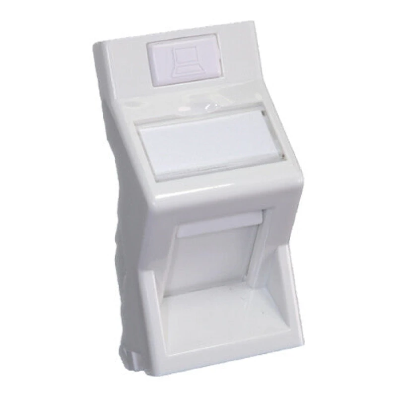 Image of Cablenet Cablenet Angled Shutter for Keystone Jack 25mm x 50mm 72-3755