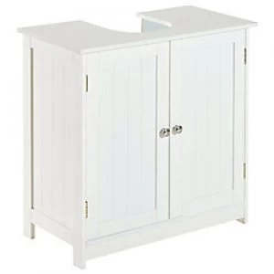 Image of HOMCOM Bathroom Cabinet White 725mm x 130 mm x 380 mm