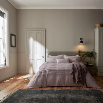 Image of Murmur Dottie Duvet Cover - HEATHER