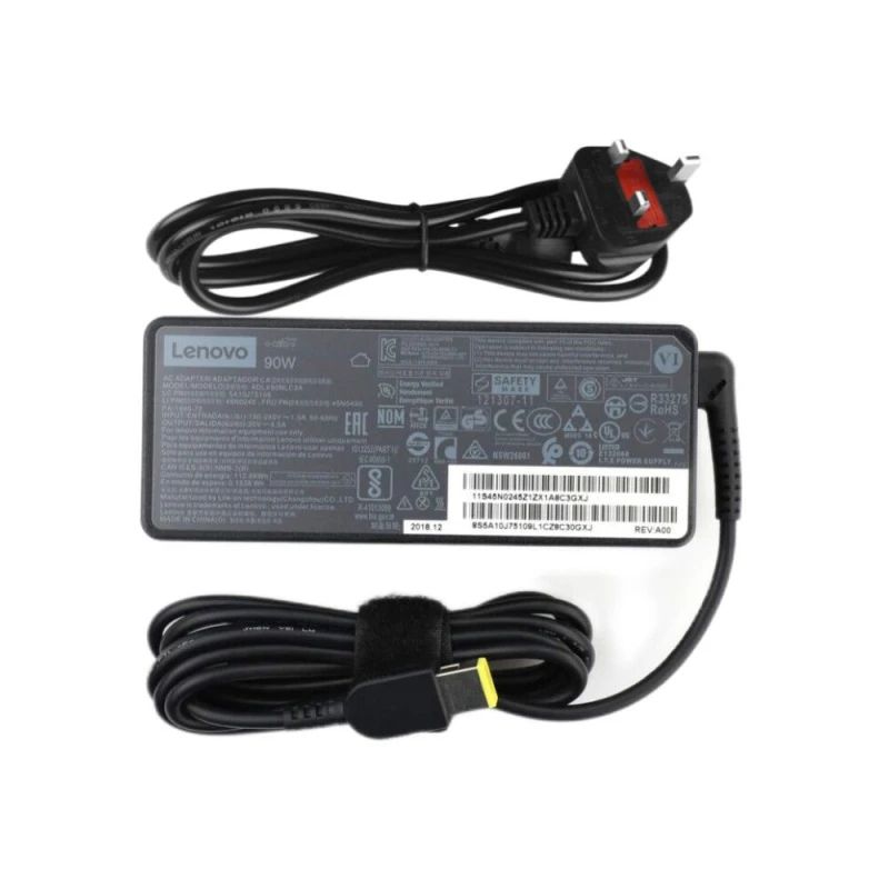 Image of Lenovo Origin Storage 5N0252 power adapter/inverter Indoor 90 W Black 5N0252