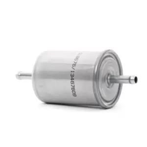 Image of RIDEX Fuel Filter In-Line Filter 9F0244 VW,AUDI,FIAT,Polo Schragheck (6N1),Caddy II Kastenwagen (9K9A),Polo Variant (6V5),Polo Classic (6V2)