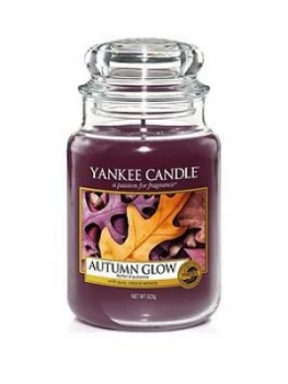 Image of Yankee Candle Classic Large Jar Autumn Glow Scented Candle 623g
