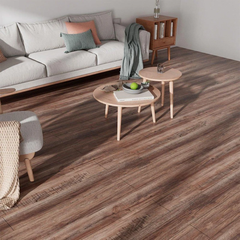 Image of LIFE IDEAS Wood Grain SPC Vinyl Flooring Floor Tiles One size Brown 72331505000