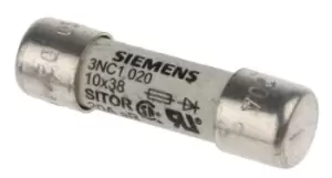 Image of Siemens, 20A Cartridge Fuse, 10 x 38mm
