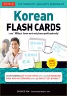 Image of korean flash cards kit learn 1 000 basic korean words and phrases quickly a