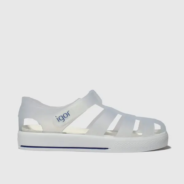 Image of Igor clear star Junior sandals Clear UK 2 (EU 34)