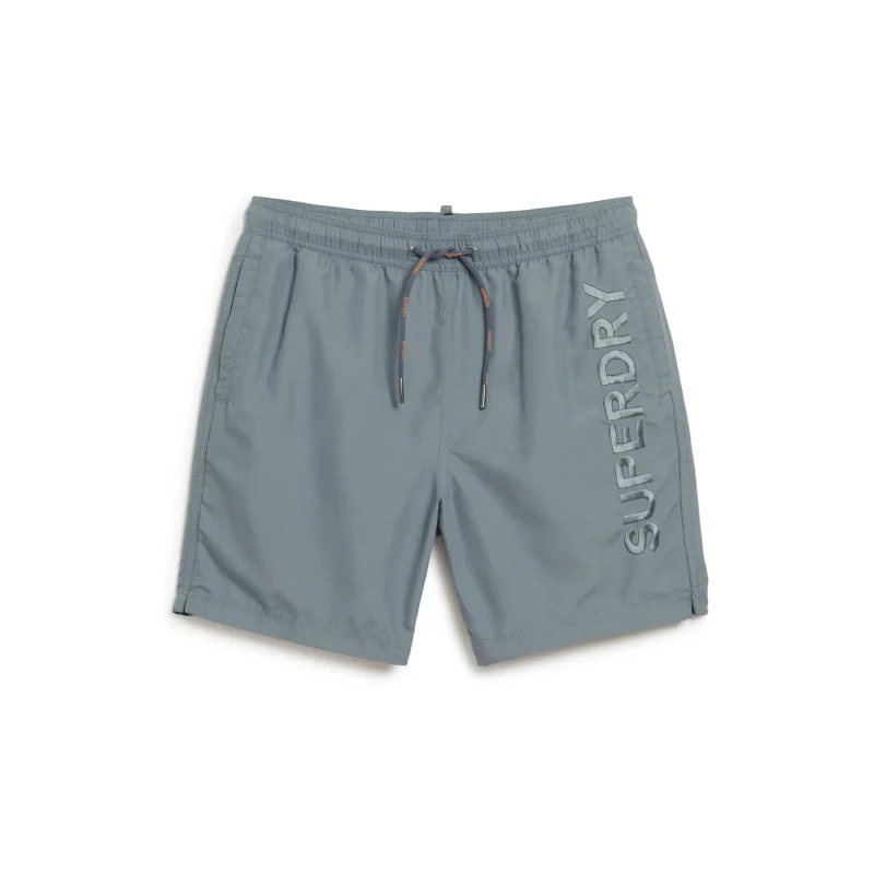 Image of Superdry Premium EMB 17 Swim Shorts Stormy Weather Grey S