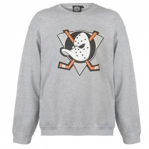 Image of NHL Logo Crew Sweater Mens - Ducks