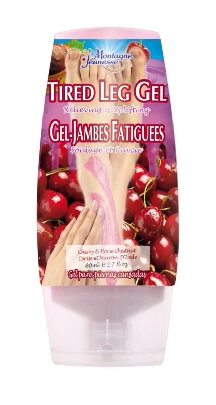 Image of DISC Montagne Jeunesse Tired Leg Gel Cherry & Horse Chestnut 80ml