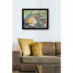Image of SC1011 Multicolor Decorative Framed MDF Painting