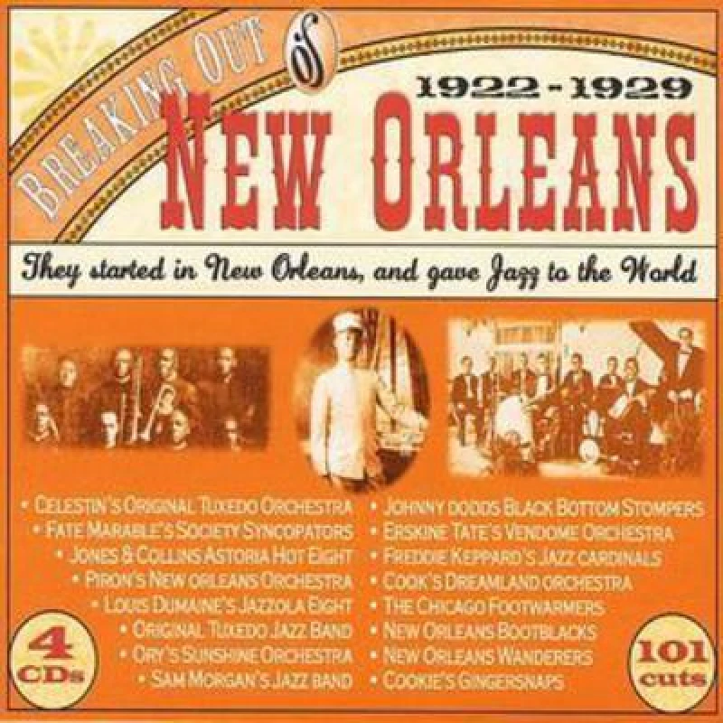 Image of Various Artists - Breaking Out of New Orleans CD Album - Used